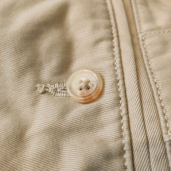 Peter Millar Raleigh Washed Twill Flat Front Golf Khaki Pant Chino 34x30 MC0B84 - Picture 4 of 12